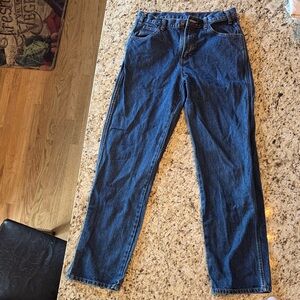 Dickies Men's Straight Blue Jeans